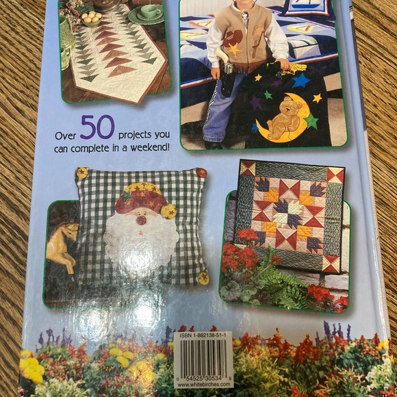 House of White Birches Quick Creative Quilting hard cover book - Picture 7 of 9